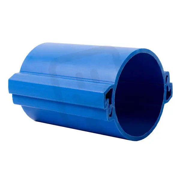 Aktuální Chránička dělená HDPE bezhalogenová KOPOHALF pr. 110 mm, 450N/20cm, modrá