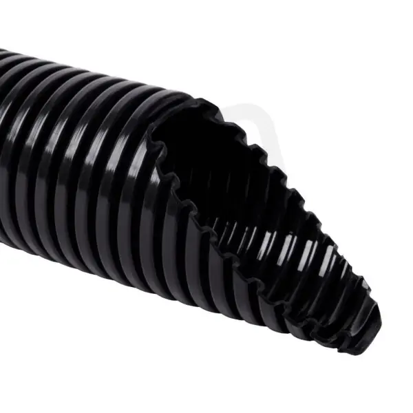 Ohebná trubka UV stabilní bezhalogenová PA pr. 42,5 mm, 350N/5cm, černá Cenová Bomba