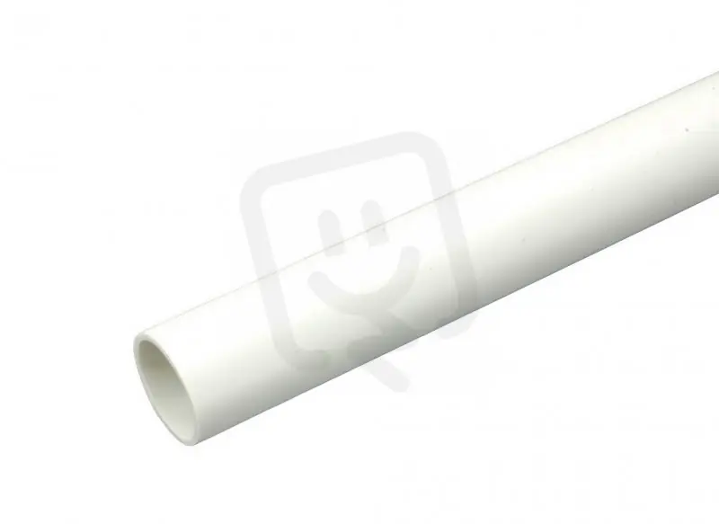 Trubka pevná s hrdlem 320N, vnější průměr 50mm, 3m, bílá RL 50 b Tovární Cena