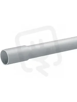 Pevná hrdlová trubka, samozhášivá, 3m, průměr 25mm, 750N, 51m, šedá HL TG1525B Super Cena