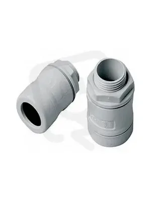 Průchodka pro spojování trubky a boxu, samozhášivá, 20mm, Security system, šedá Cenový Hit