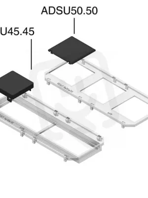Záslepka modulu 45x45 mm , PP HL SYSTEM HL ADSU45.45 Cenová Bomba