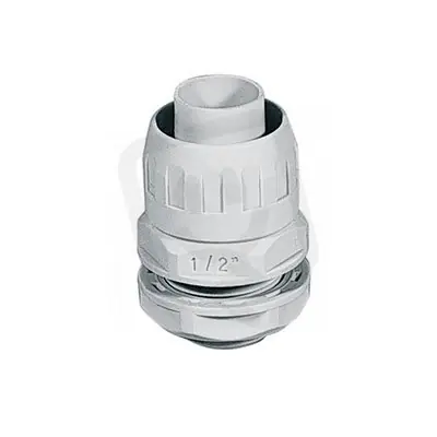 Průchodka pro spojování hadice a boxu, IP65,12mm/metrický závit 1, 5mm, šedá Expresní Doručení