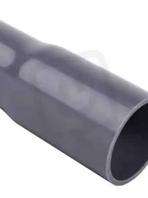 Tuhá hrdlovaná trubka PVC pr. 63 mm, 33411, 750N/5cm, tmavě šedá, délka 3 m. Zlevněný