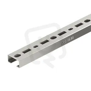 OBO CML3518P1000A2 Profilová lišta děrovaná šířka výřezu 17mm 1000x35x18 Nerez Časově Omezené