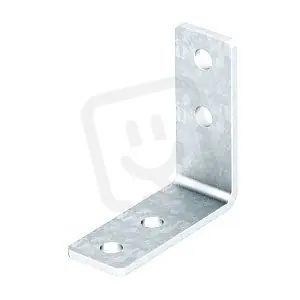 Poslední Šance OBO GMS 4 VW 90 FT Spojovací úhelník 90 ° se 4 otvory 104x104x40x5 Ocel