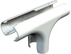 Nakupujte Hned OBO 2953 T M25 RW Quick Pipe díl T, M25, čistě bílá Polyvinylchlorid, PVC