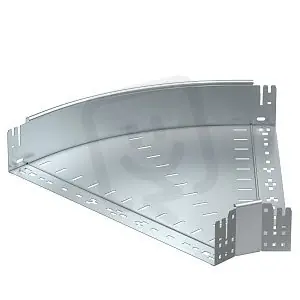 Omezená Nabídka OBO RBM 45 160 FS Oblouk 45° Magic 110 vodorovný s rychlospojkou 110x600 Ocel