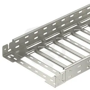 Omezená Nabídka OBO SKSM 610 A2 Kabelový žlab SKSM děrovaný s rychlospojkou 60x100x3050 Nerez