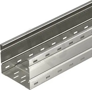 Vysoce Kvalitní OBO WKSG 162 A2 Kabelový žlab pro velká rozpětí 160x200x6000 Nerez ocel