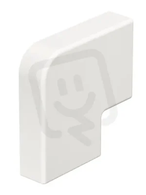 OBO WDK HF10030RW Kryt plochého rohu, 10x30mm, čistě bílá Polyvinylchlorid, PVC Nejlepší Cena