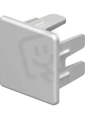 OBO WDK HE25025LGR Koncový díl pro kanál WDK 25x25mm světle šedá Must-Have