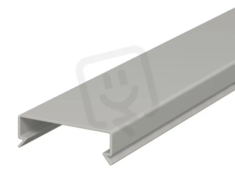 Vysoce Kvalitní OBO LK4 D 40 Vrchní díl pro LK4 / LK4/N 40mm kamenná šeď Polyvinylchlorid PVC