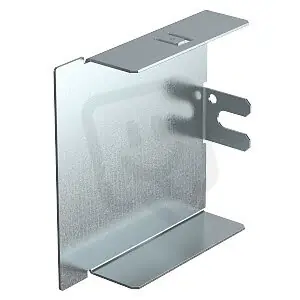 Dokud Zásoby Vydrží OBO LKM E80080FS Koncový díl, 80x80mm, Ocel, pásově zinkováno, DIN EN 10346