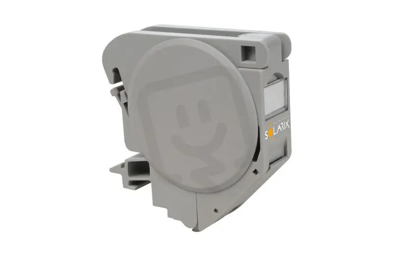 Držák keystonu 1 x RJ45 na DIN lištu šedý SOLARIX 23064920 Oblíbený