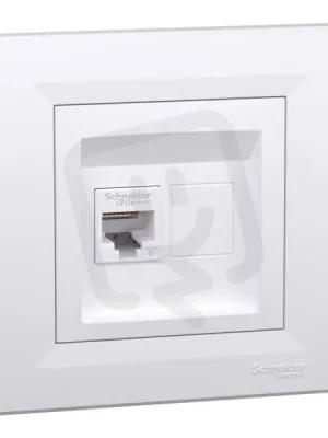 Objednat Nyní ASFORA Zásuvka datová RJ45, kat.6 UTP, bílá SCHNEIDER EPH4700121