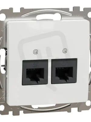 Sedna D/E Datová zásuvka 2xRJ45 kat. 6 UTP, Bílá SCHNEIDER SDD111462 Kup Teď