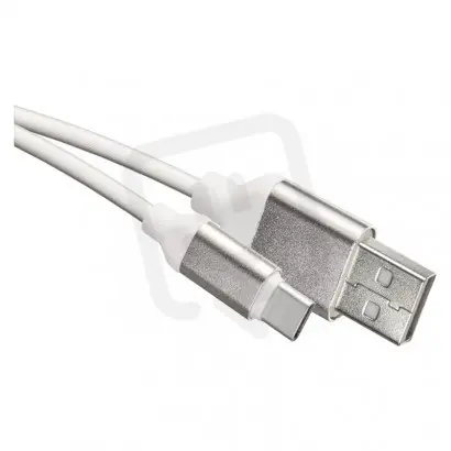 Zlevněný Nabíjecí a datový kabel USB-A 2.0 USB-C 2.0, 1 m, bílý EMOS SM7025W