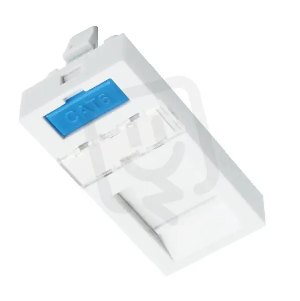Modul French style 22,5x45mm pro 1 keystone přímý bílý SOLARIX 23100201 Akční Nabídka