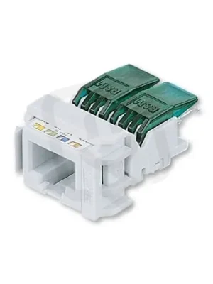 Zásuvka RJ 45-8 ABB Cat. 5e nestíněná (R&De Masssari) do nosné masky, R302518 Ihned K Objednání