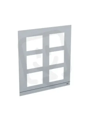Kryt AUDIO tabla velikost 2/3 (135 mm) eloxovaný hliník 41396CF-A ABB Nejlepší Cena