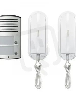 SADA AUDIOTELEFON SPRINT L2 + LINEA 2000 PRO 2 BYTY 2VODIČOVÁ BTICINO 366821 Přímo Od Výrobce