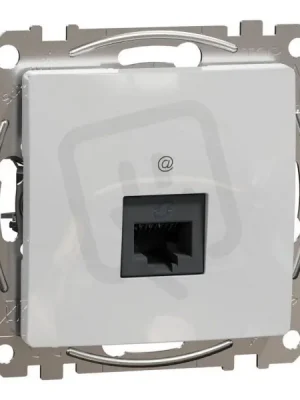 Objednat Nyní Sedna D/E Datová zásuvka 1xRJ45 kat. 5e UTP, Aluminium SCHNEIDER SDD113451