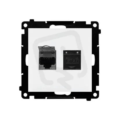 Nejprodávanější T62.01/111 Zásuvka datová 2 násobná RJ45