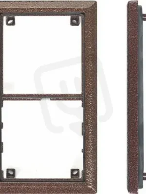 Tesla Stropkov 4FF 127 12.1 Rám KARAT pro 2 moduly (antika měděná) Pouze Dnes