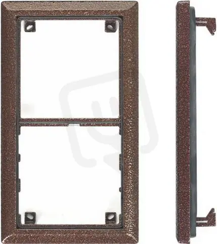 Tesla Stropkov 4FF 127 12.1 Rám KARAT pro 2 moduly (antika měděná) Pouze Dnes