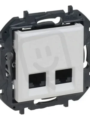 Nejlepší Volba NILS-2XRJ45 C5E UTP BÍLÁ LEGRAND 863160B