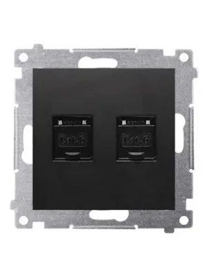 D62.01/49 Zásuvka počítačová RJ45 dvojno Levný