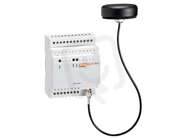 Rychlé Dodání Lovato EXCGSM01 GSM modem s SMS managementem+anténa