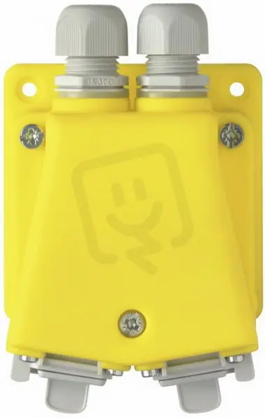Zásuvka ETHERNET 2xRJ45 IP67 zař. konektor ABL DG-RJ45 Top Prodej
