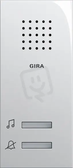 Gong na omítku System 55 čistě bílá GIRA 120003 Víkendová Akce