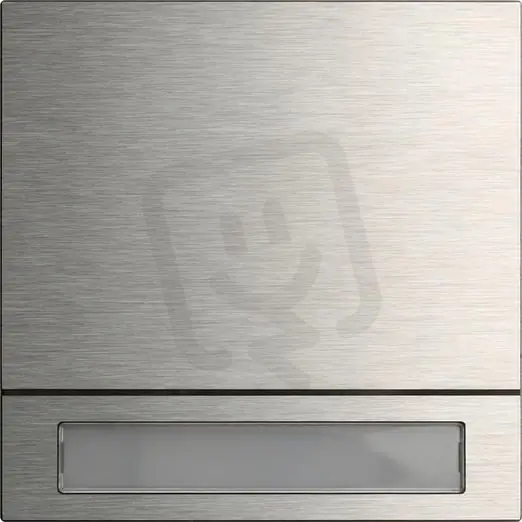 Super Cena Modul volacího tlačítka 1x System 106 nerez GIRA 5531920