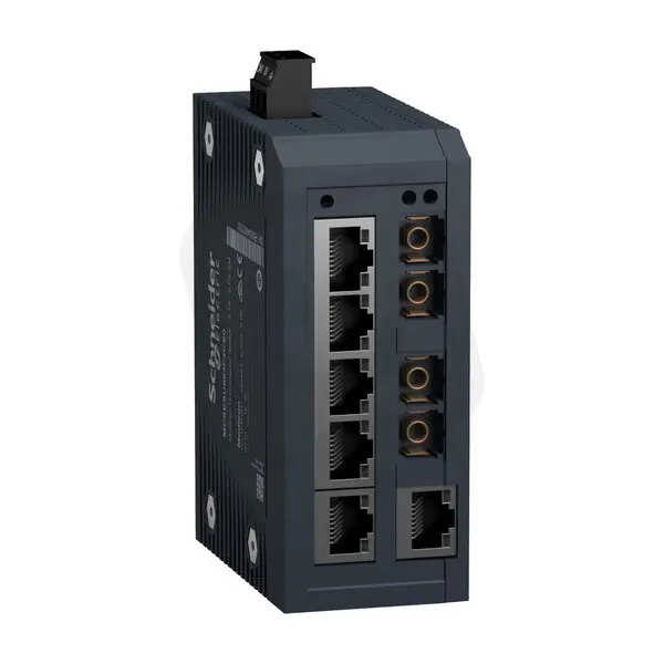 Cenový Hit Modicon neřízený switch 6TX/2FX-SM (Single-mode) 10/100Mbps MCSESU083F2CS0