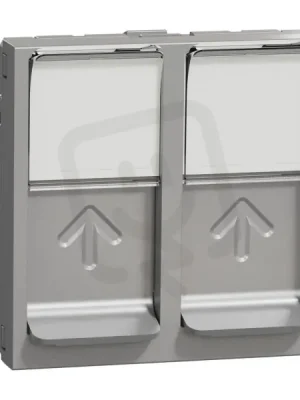 Odeslání Ihned Datová zásuvka NOVÁ UNICA 2xRJ45 Kat.5e UTP, 2M, Aluminium SCHNEIDER NU342030