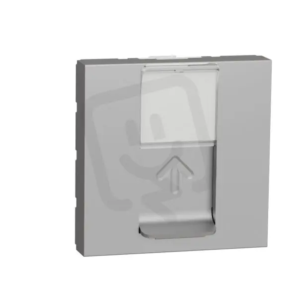 Datová zásuvka NOVÁ UNICA 1xRJ45 Kat.6A FTP, 2M, Aluminium SCHNEIDER NU344930 Aktuální
