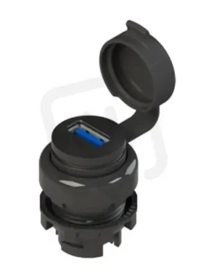 Sleva Zásuvka USB 3.0 bez kabelu, zástrčka USB 3.0, plastový kroužek E21USB1AAK