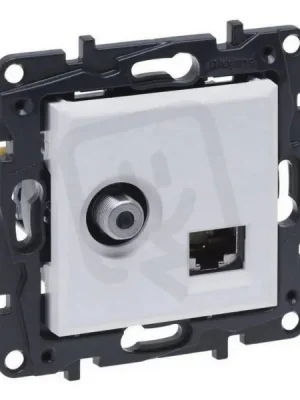 Levný 863177 NILOE S.TV TYPF+RJ45 6UTP BÍLÁ LEGRAND 863177