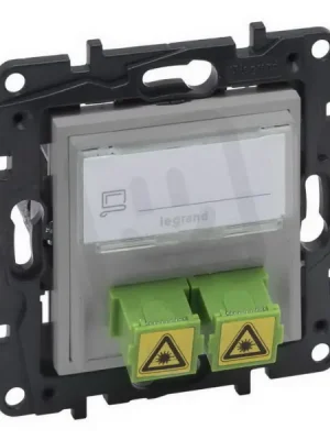 Značkový NILOÉ STEP OPTICKÁ ZÁSUVKA 2XSC-APC HLINÍK LEGRAND 863371