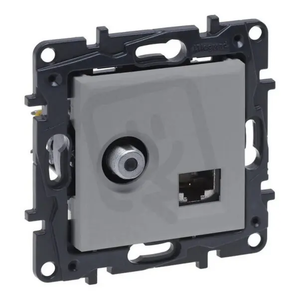 863377 NILOE S.TV TYPF+RJ45 6UTP ALU LEGRAND 863377 Kup Teď