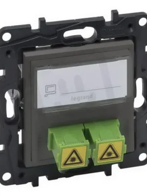 NILOÉ STEP OPTICKÁ ZÁSUVKA 2XSC-APC OCEL LEGRAND 863471 Must-Have