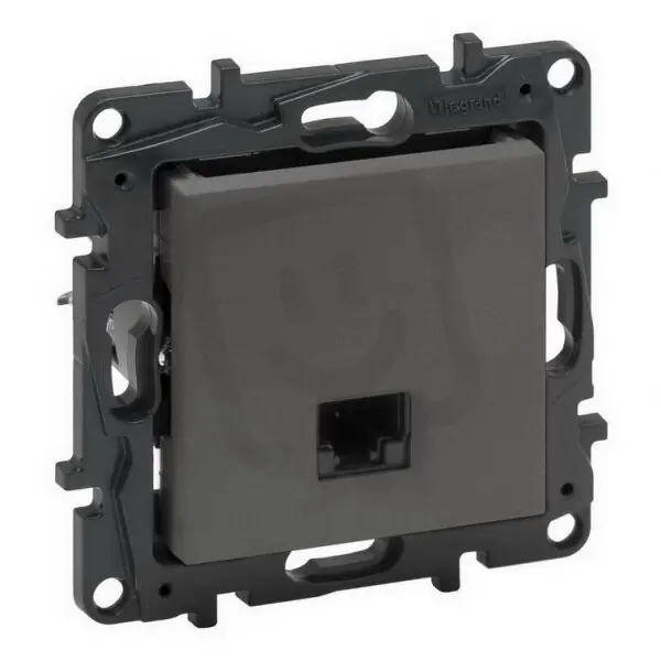 Vrácení Zdarma NILOÉ STEP DATOVÁ ZÁSUVKA 1XRJ45 C6A UTP OCEL LEGRAND 863467