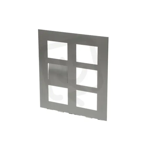Kryt VIDEO tabla velikost 2/3 (135 mm) ušlechtilá ocel 41386CF-S ABB Originální