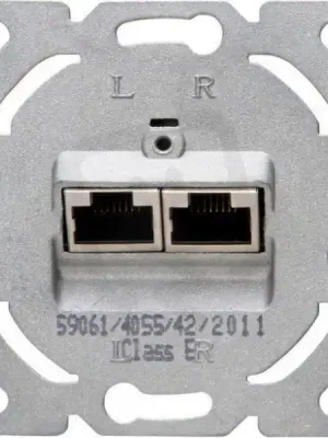 Must-Have Datová zásuvka CAT 6 2x 8pol.