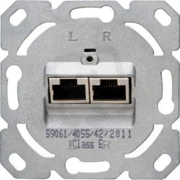 Must-Have Datová zásuvka CAT 6 2x 8pol.