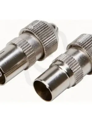Koax.konektor přímý, 6,5 mm, 2 ks KOPP 33366916 Horká Nabídka
