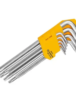 Pouze Dnes WT2154 – Klíče torx sada 9 ks (T10-T50), Cr+V